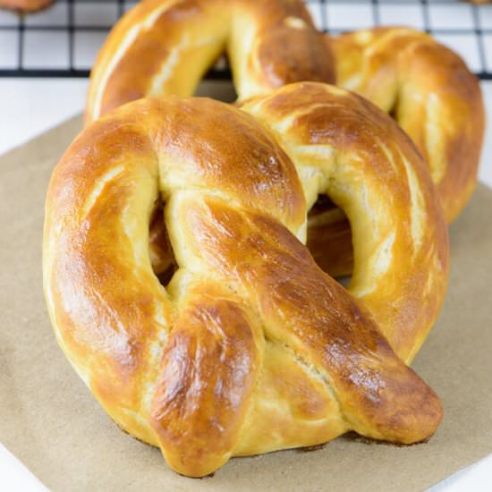 Maple Bacon Fat Soft Pretzels