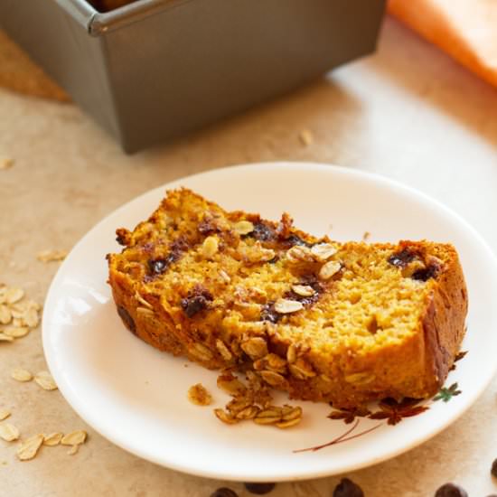 Chocolate Chip Pumpkin Bread