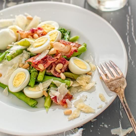 ASPARAGUS AND BACON SALAD