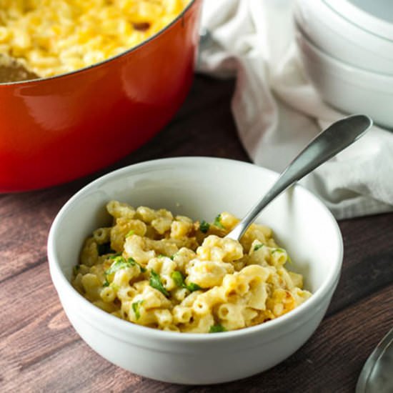 Double Cheddar Macaroni and Cheese