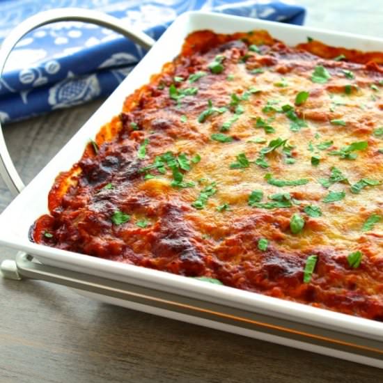 Spaghetti Squash Lasagne