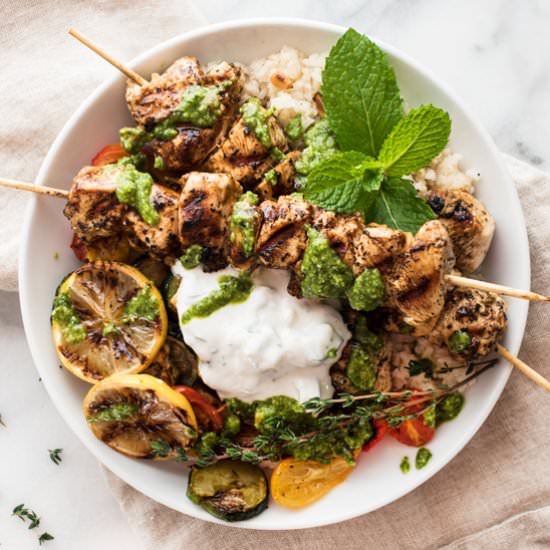 Chicken Souvlaki