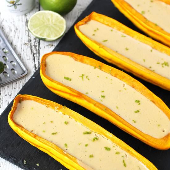 LIME YOGURT CUSTARD