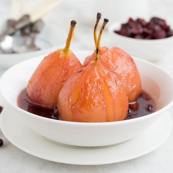 Poached Pears