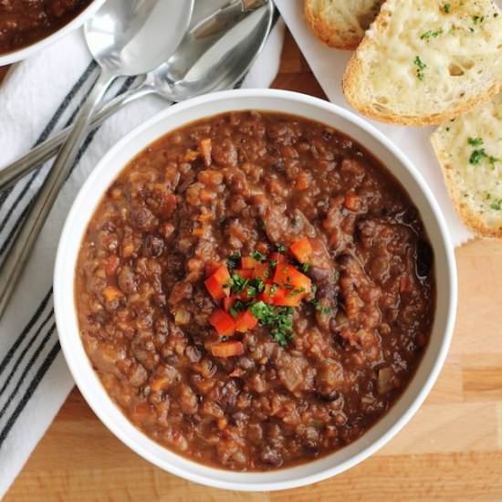 Black Bean and Vegetable Soup