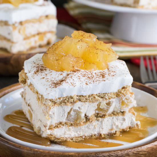 Cinnamon Apple Icebox Cake