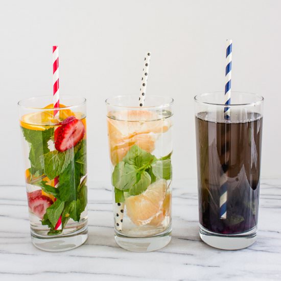 Fruit Infused Water Beverages