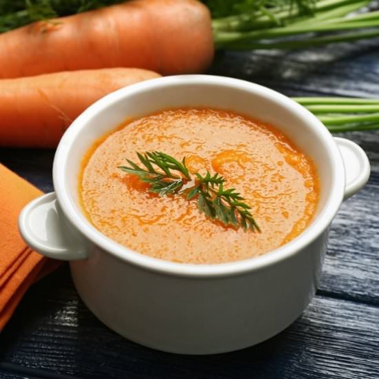 Fall Harvest Carrot Soup