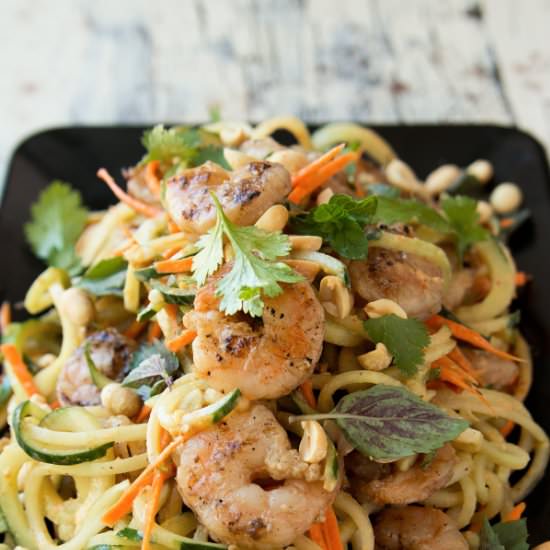 Shrimp with Thai Noodles