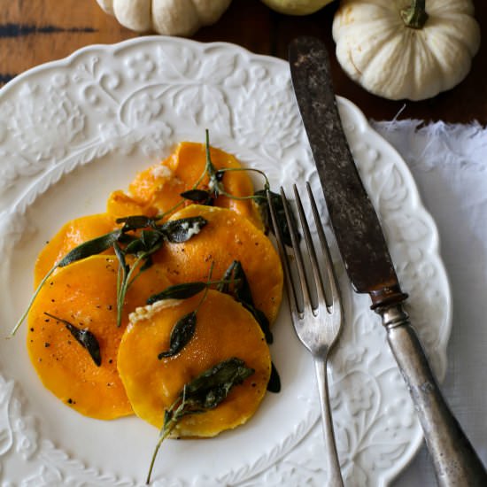 Butternut Squash Ravioli