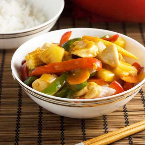 Quick Sweet and Sour Chicken