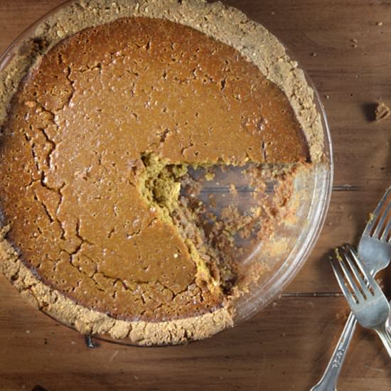 Paleo Pumpkin Pie