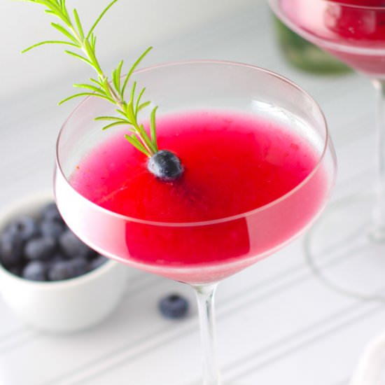 Blueberry Lemondrop Cocktail