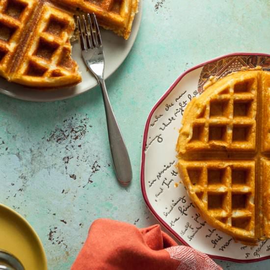 Antebellum Rice Waffles