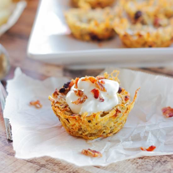 Shredded Tater Cupcakes