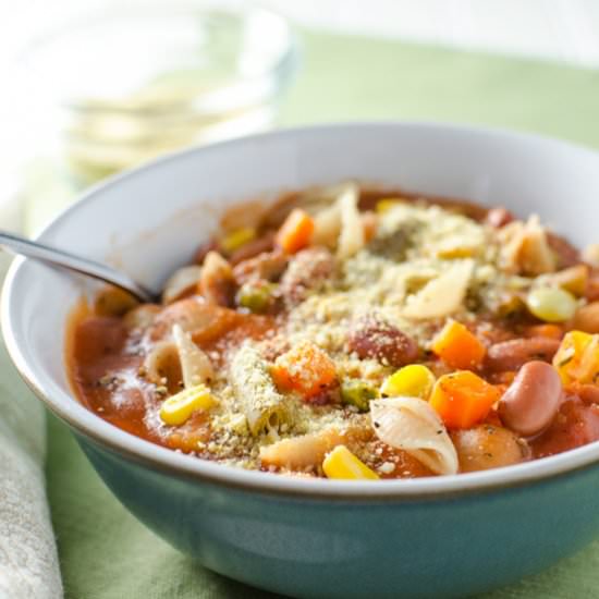 Veggie Minestrone Soup