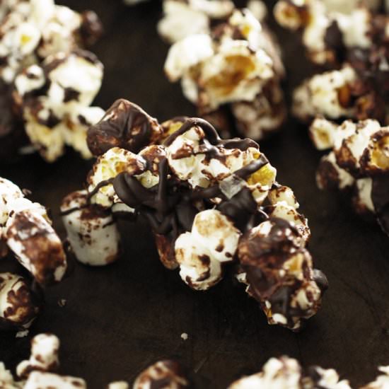 Chocolate Marshmallow Popcorn