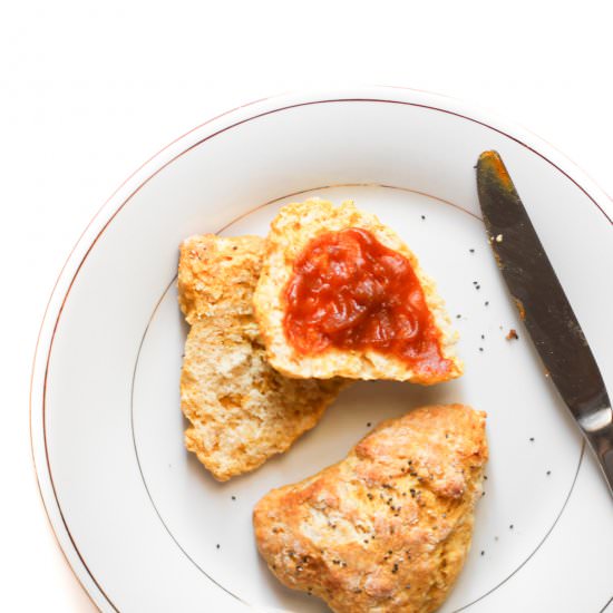 Pumpkin Butter Scones