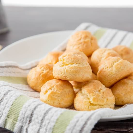 Gruyère Gougères (Cheese Puffs)