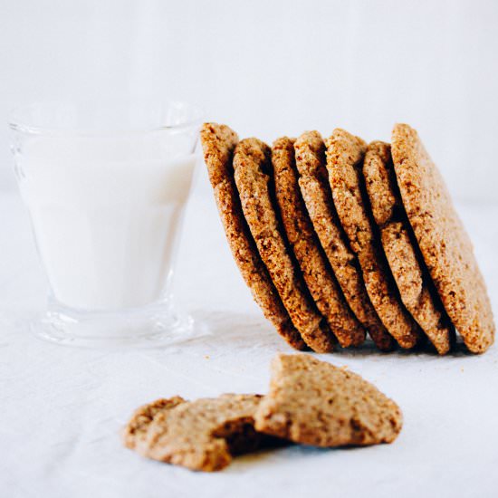 Spelt Oatmeal Cookies