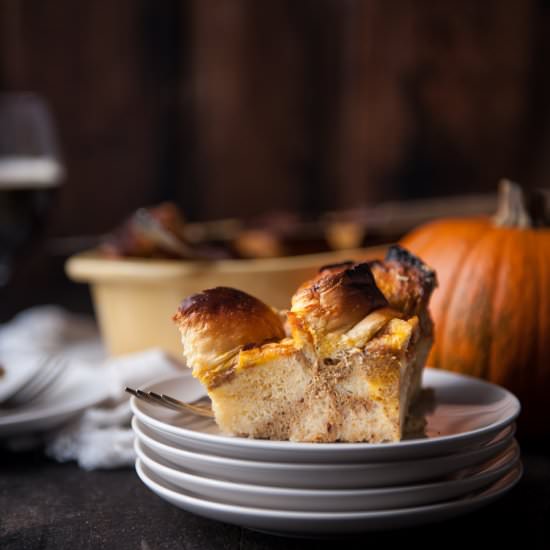 Coconut Pumpkin French Toast Bake