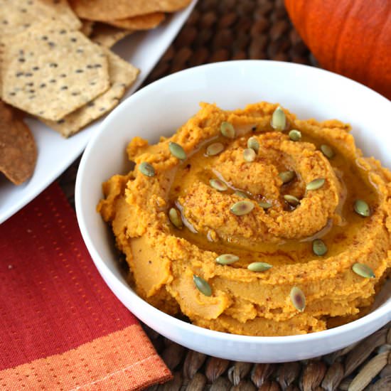 Roasted Pumpkin Hummus