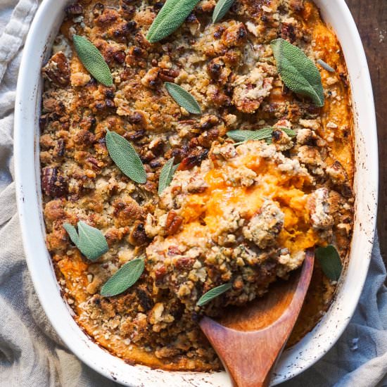Loaded Sweet Potato Casserole