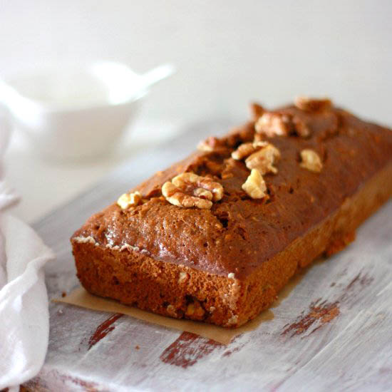 Coffee and Walnut Loaf Cake