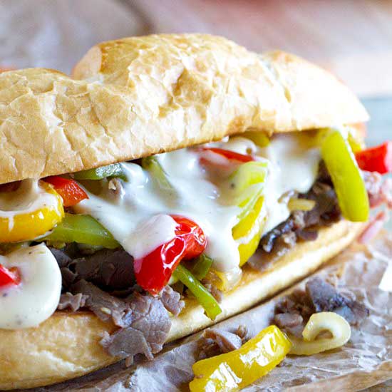 Easy Cheesesteak
