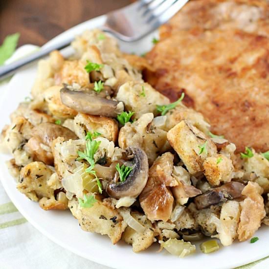 Crock Pot Stuffing