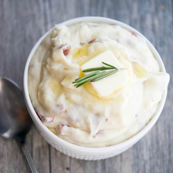 Parmesan Rosemary Whipped Potatoes