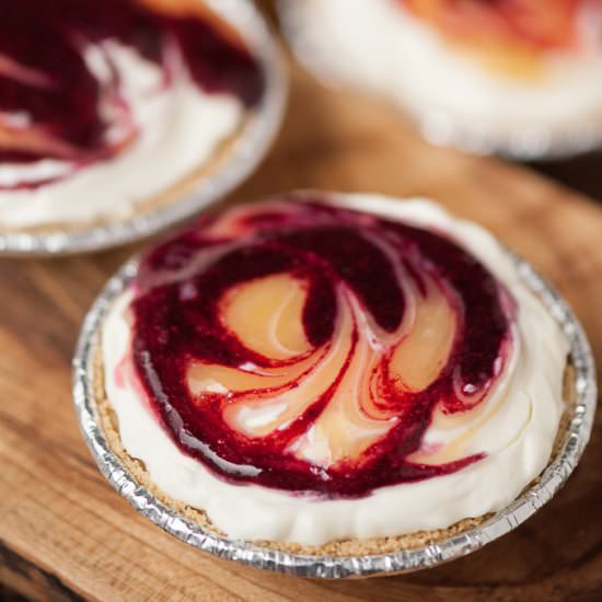 Mini No Bake Cheesecakes
