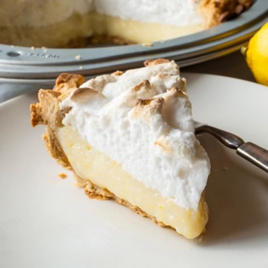 Vegan Lemon Meringue Pie