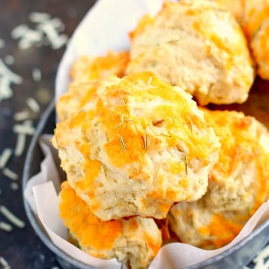 Cheddar Rosemary Biscuits