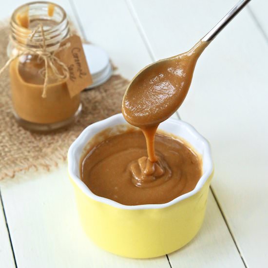 Keto & Paleo Caramel Sauce