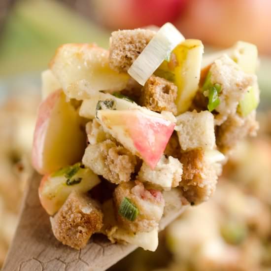 Light Apple & Pancetta Stuffing