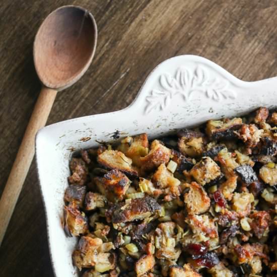 Sausage, Apple & Cranberry Stuffing