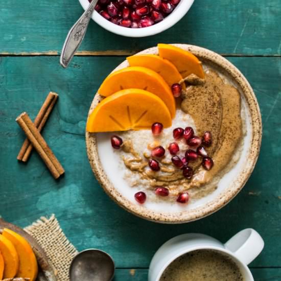 Buckwheat Porridge with Fall Fruits
