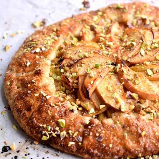 Honey Apple Galette