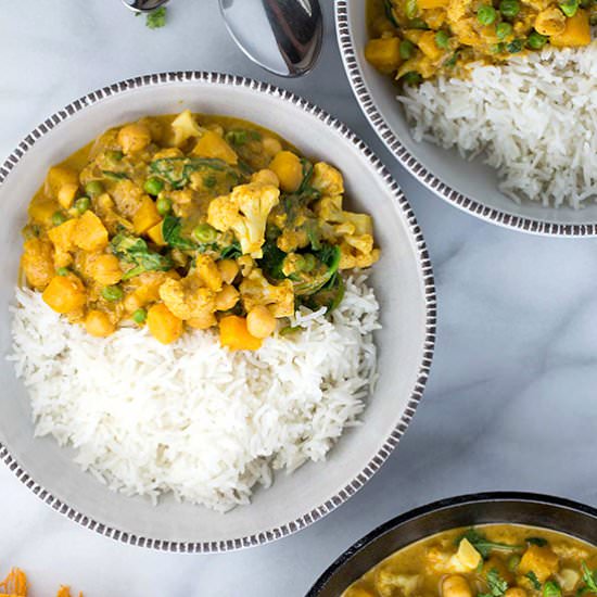 Chickpea Cauliflower Curry