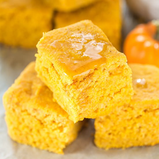 PUMPKIN MAPLE CORNBREAD