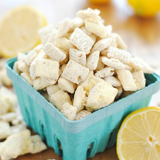 Lemon White Chocolate Muddy Buddies