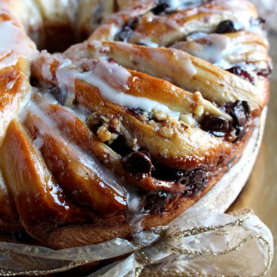 Chocolate Cranberry Twist