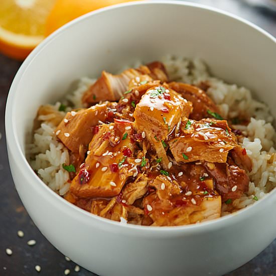 Crockpot Orange Chicken