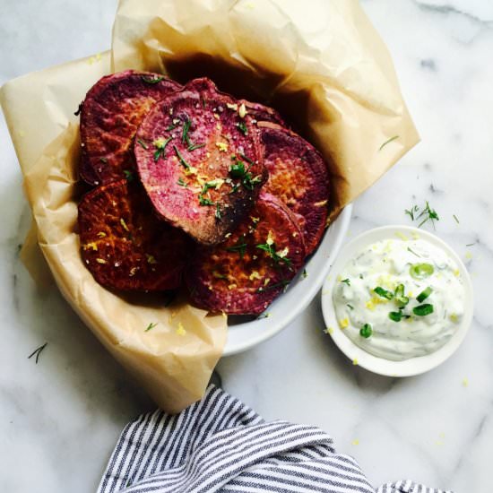 Japanese Sweet Potato Chips