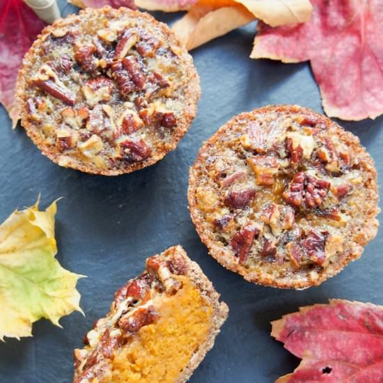 Healthier Sweet Potato Pecan Pies