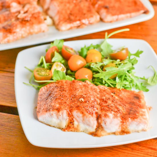 Brown Sugar Spiced Salmon