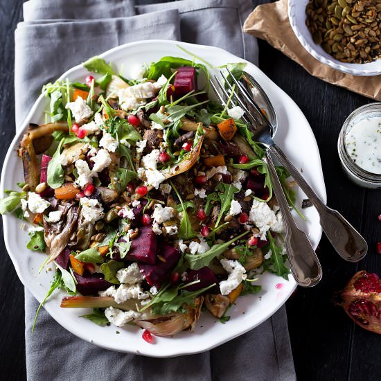 Fennel Beetroot Winter Salad