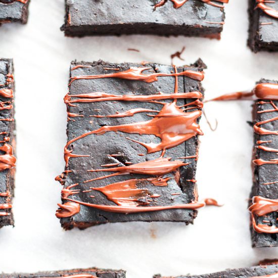 Healthy Brownies with Pumpkin