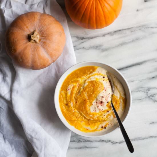 Parsnip and Pumpkin Soup